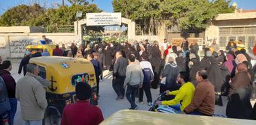 تشييع جثمان غرقى مركب صيد أبو قير في الإسكندرية