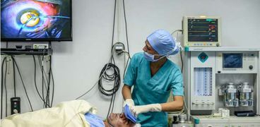 الأورمان تجرى الكشف على 39 ألف مريض عيون بمحافظة أسوان