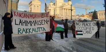 فنلنديون يدعمون غزة