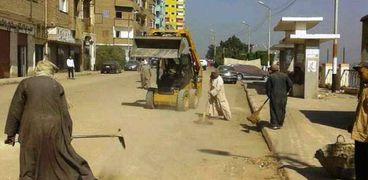 حملة مكبرة للنظافة والتجميل بقرية برديس في سوهاج