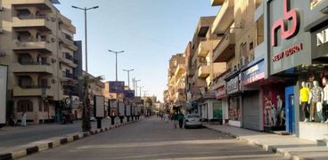 شوارع الاقصر خالية من المواطنين في أول أيام العيد