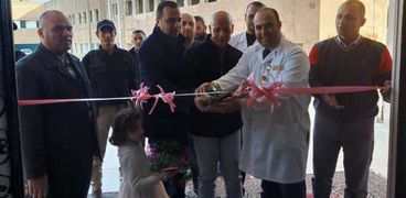 افتتاح مبنى الاستقبال الجديد بمستشفي السعديين بالشرقية