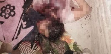 إحدى ضحايا مذبحة قنا