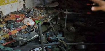 قصف مدرسة تابعة للأونروا بقطاع غزة