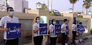محافظ الإسماعيلية يطلق شعلة أولمبياد الطفل المصري