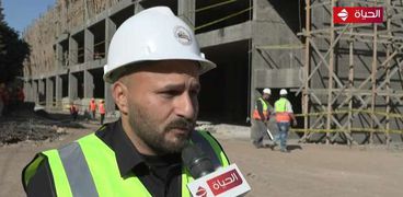 المهندس حسام كمال، مدير مشروع مستشفى المراغة بسوهاج