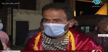 كساب سمير عبد الوهاب، أحد المحتجزين العائدين من ليبيا