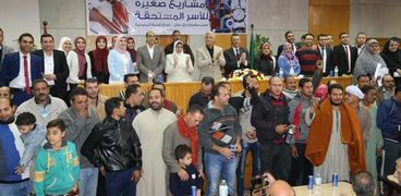 محافظ المنوفية يسلم (53) مشروع ضمن " مشروع رزق حلال3 " على الأسر المستحقة من أبناء المحافظة