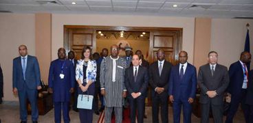 "الإنتاج الحربي" يستقبل رئيس بوركينا فاسو