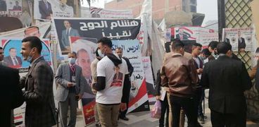 زيادة إقبال مُحامي الفيوم للإدلاء بأصواتهم في انتخابات النقابة الفرعية