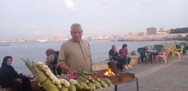 محمد جبر بائع ذرة في الإسكندرية