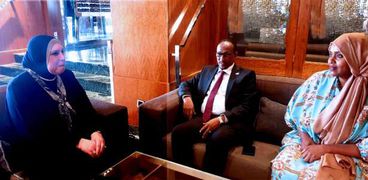 وزيرة التجارة تبحث مع نظيرها الجيبوتي تعزيز العلاقات الاقتصادية المشتركة