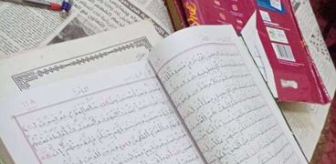 كتابة القرآن بخط يد الحاج عبدالجيد