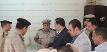 مدير امن كفر الشيخ يتفقد المواقع الشرطية بدسوق