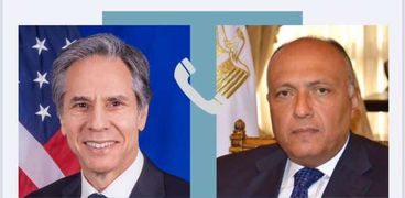 اتصال بين وزيري خارجية مصر وأمريكا