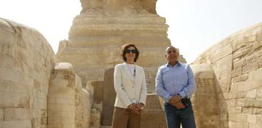 مدير عام منظمة اليونسكو تزور القاهرة التاريخية ومنطقتي آثار سقارة وأهرامات الجيزة