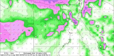 حالة الطقس غدا الثلاثاء 18-4-2022 فى مصر