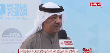 حسن محمد بو هذاع رئيس الاتحاد العربي للتطوع
