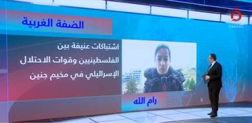 ولاء السلامين مراسلة قناة «القاهرة الإخبارية» من رام الله