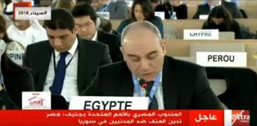 المندوب المصري بالأمم المتحدة