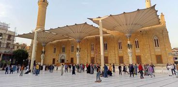 أعمال تطوير مسجد الحسين