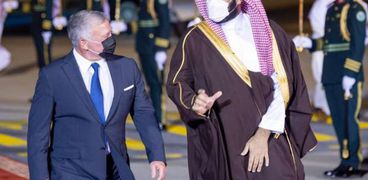 محمد بن سلمان يستقبل العاهل الأردني عبدالله الثاني