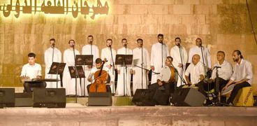 ليلة ياسين التهامي في مهرجان القلعة.. إنشاد صوفي وجمهور من كل المحافظات
