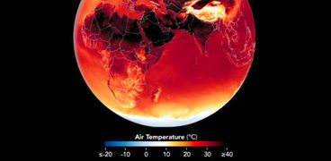 تحليل درجة حرارة سطح الأرض
