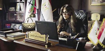 ريهام حجاج في مشهد من مسلسل «جميلة»