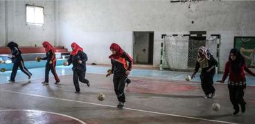 فريق كرة اليد بغزة
