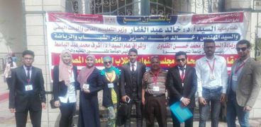 جامعة المنيا تحصد منصبان ببرلمان طلاب الجامعات المصرية