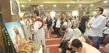قداس الأربعين على روح القمص أرسانيوس كاهن الإسكندرية