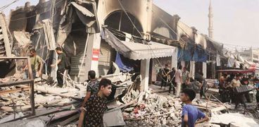 قصف منازل غزة