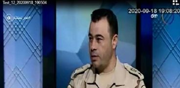 المقدم إيهاب حامد ضابط بقوات حرس الحدود