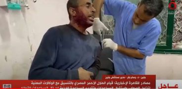 مدير مستشفى جنين أثناء مداخلته مع القاهرة الإخبارية