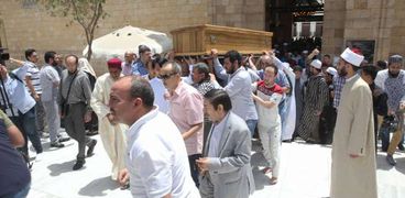 تشييع جنازة أكبر معمر أزهري من الجامع الأزهر