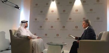 جانب من لقاء أسامة كمال مع الوزير الإماراتى