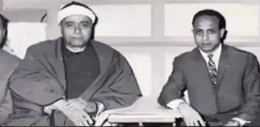 الشيخ مصطفي إسماعيل وأحمد مصطفي كامل