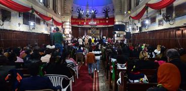 احتفال الكنيسة الأسقفية بعيد الميلاد في الإسكندرية
