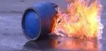 انفجار أسطوانة بوتاجاز في منزل بالفيوم