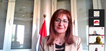 وزيرة الهجرة تشارك في تدريب المصريات في الخارج على القيادة والإدارة عبر zoom