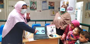 الكشف والعلاج لأكثر من 2100 شخص خلال يومين ضمن «حياة كريمة» في بني سويف