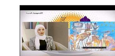 الدكتورة حسناء أبو عميش عضو التنمية الثقافية بوزارة الآثار