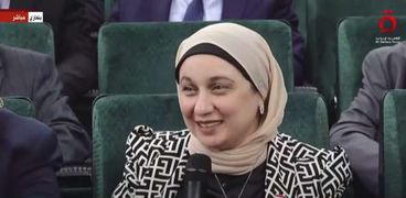 النائبة إيمان الألفي، عضو مجلس النواب المصري