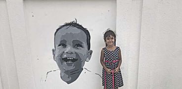 الجرافيتى الذى رسمه «نيمو» فى جزر المالديف