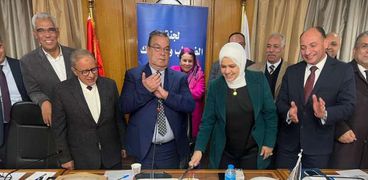 احتفالية مصلحة الضرائب المصرية مع اتحاد الصناعات المصرية