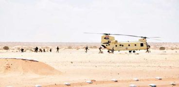 ختام فعاليات التدريب المشترك «هرقل -2» بقاعدة محمد نجيب العسكرية