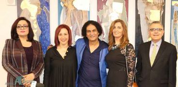 افتتاح معرض فن مصري
