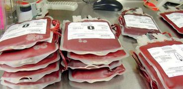 أكياس التبرع بالدم - صورة أرشيفية