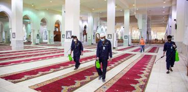 تجهيز المساجد في المشاعر المقدسة والمواقيت واطلاق برامج توعوية